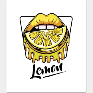 Lemon Fruit Posters and Art